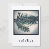 Solstice - Carte de vacances (Devant)