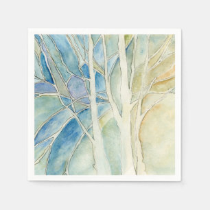 Solstice-design op Party Napkins Servet