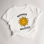 Solstice d'été Litha Sun Design Sabbats T-shirt
