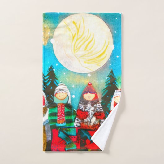 Solstice d'hiver (Serviette à main)