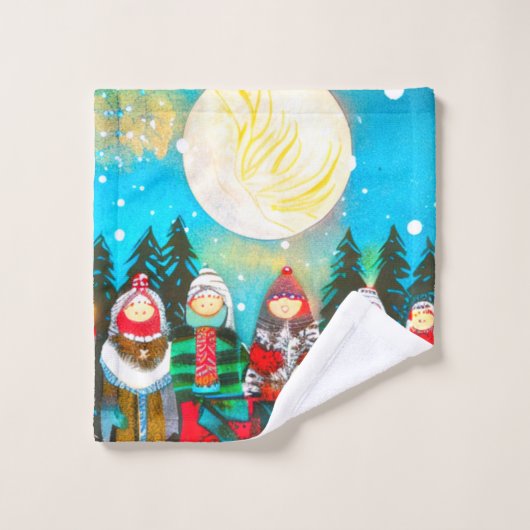 Solstice d'hiver (Gant de toilette)