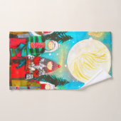 Solstice d'hiver (Serviette à main)