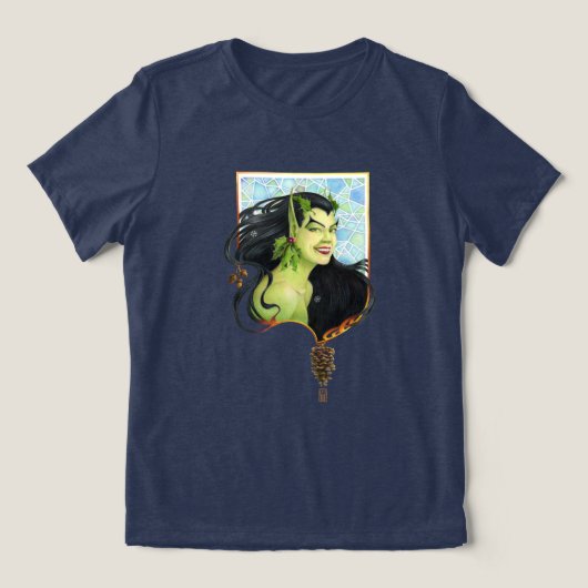 Solstice Elf Tri-Blend Shirt (Design voorkant)