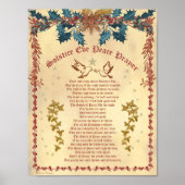 SOLSTICE EVE PEACE PRAYER POSTER (Devant)