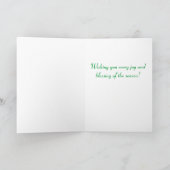 Solstice heureux ! Carte (Intérieur)