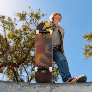 Solstice Kookaburra Silhouette Hemelse Slang Skateboard