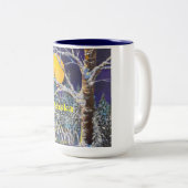 Solstice Moon 15oz ALASKA mok met twee toonaangeve (Voorkant rechts)