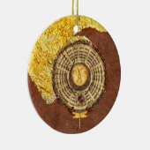 Solstice Sky - collage Keramisch Ornament (Rechts)
