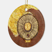 Solstice Sky - collage Keramisch Ornament (Links)