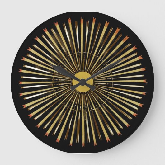 Solstice Sun Clock. Grote Klok (Voorkant)