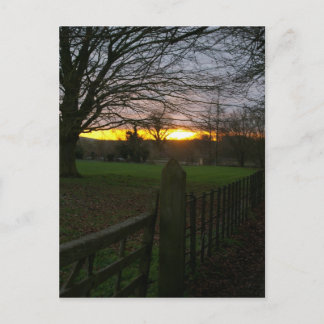 Solstice Sunset Briefkaart