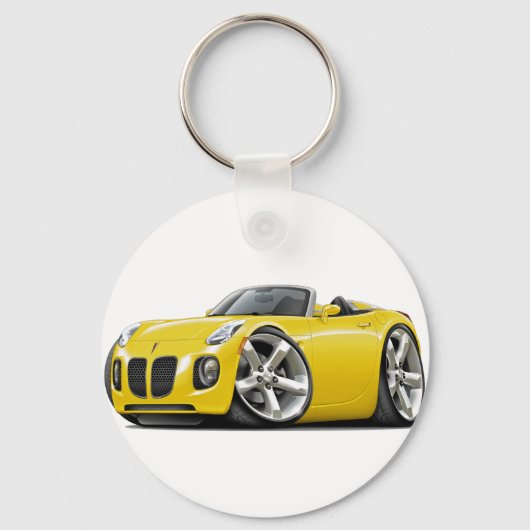 Solstice Yellow Convertible Sleutelhanger (Voorkant)