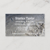 Solutions Concret & Cement Carte de visite personn (Devant)