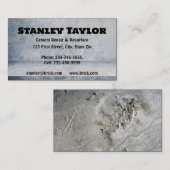 Solutions Concret & Cement Carte de visite personn (Devant / Derrière)