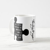 "Solutions" Mug de café (Devant gauche)