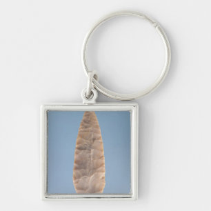 Solutrean laurel leaf, gevonden in Volgu, Sleutelhanger
