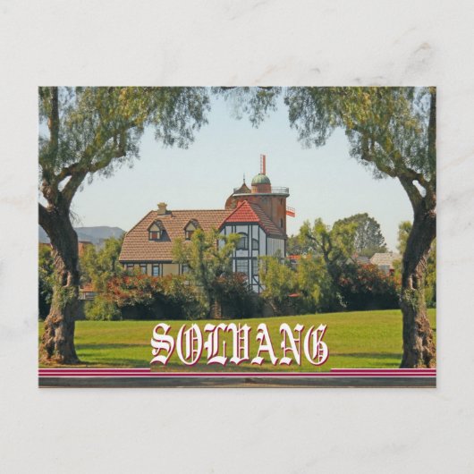 Solvang California Briefkaart (Voorkant)