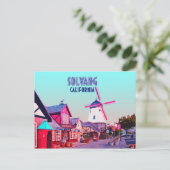 Solvang Danish Downtown California  Briefkaart (Staand voorkant)