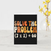 Solve The Problem 67 Funny Math Meme Six Seven For Kaart (Gele Bloem)