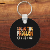 Solve The Problem 67 Funny Math Meme Six Seven For Sleutelhanger (Voorkant)