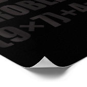 Solve The Problem Funny 67 Meme Brainrot Math Teac Poster (Hoek)