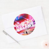 Solventless Dreams - Ronde Stickers (Envelop)