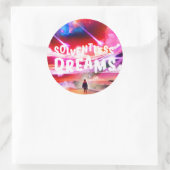 Solventless Dreams - Ronde Stickers (Tas)