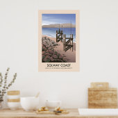 Solway Coast AONB Reisposter Poster (Keuken)