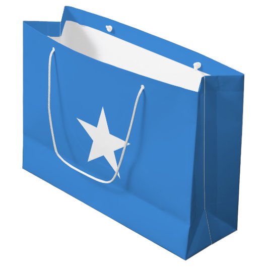 Somalia Flag Groot Cadeauzakje (Voorkant Gekanteld)