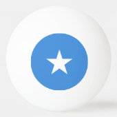 Somalia Flag Pingpongballen (Achterkant)
