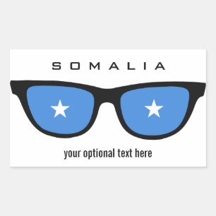 Somalia Shades aangepaste stickers