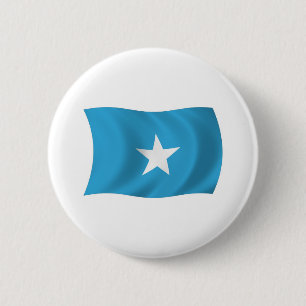 Somalia Vlag Knop Ronde Button 5,7 Cm