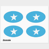 Somalia Vlag Sticker (Vel)
