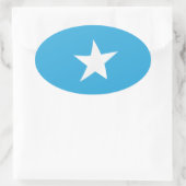 Somalia Vlag Sticker (Tas)