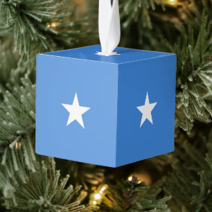 Somaliaanse vlag kubus ornament