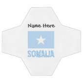 Somalie Drapeau noir Personnalisation (Plat)