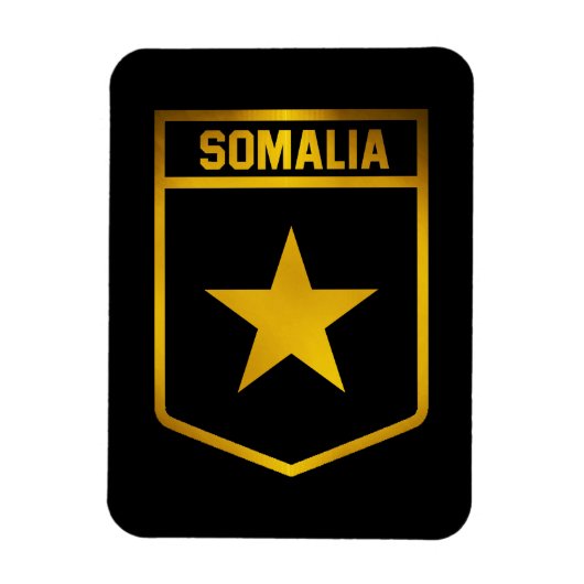 Somalië Emblem Magneet (Verticaal)