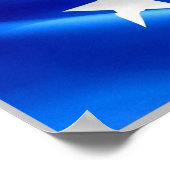 Somalië - Golfvlag - Poster (Hoek)