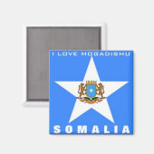 somalië magneet (Voorkant / Achterkant)