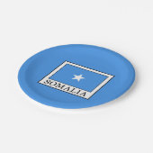 Somalië Papieren Bordje (Gekanteld)