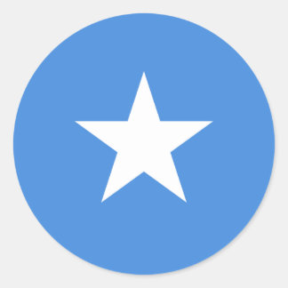 Somalië/Somalische/Somalische vlag Ronde Sticker
