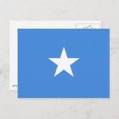 Somalië - Somalische vlag Briefkaart (Voorkant / Achterkant)