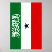 Somaliland Flag Poster (Voorkant)