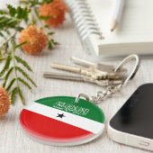 Somaliland Flag Sleutelhanger (Voorkant Rechts)