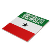 Somaliland Flag Tegeltje (Zijkant)