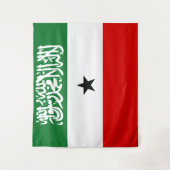 Somaliland Flag Wandkleed (Voorkant)