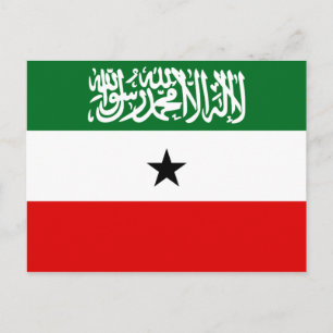 Somaliland National World Flag Briefkaart