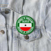 Somaliland Round Emblem Ronde Button 7,6 Cm (In situ)