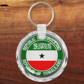 Somaliland Round Emblem Sleutelhanger (Voorkant)