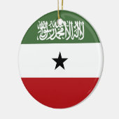 Somaliland vlag keramisch ornament (Links)
